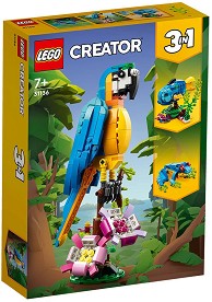LEGO Creator - Екзотичен папагал - Детски конструктор — 31136