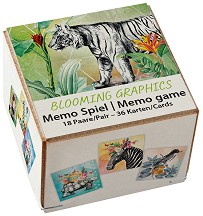 Графики на животни - Мемо игра — Gespaensterwald