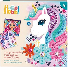 Направи си мозайка Свят на мечти - AS Company - Творчески комплект от серията Happi Hobbi — 1038-21050