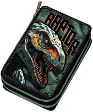 Несесер с ученически пособия - Mechanical Raptor - С 2 отделения — 241333
