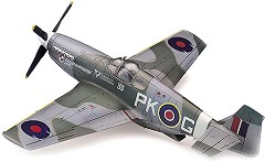 Военен самолет - P-51B Mustang - Сглобяем авиомодел — Academy 1667