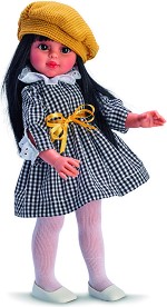 Кукла Сабрина с жълта плетена шапка - Asi - С височина 40 cm — 0517390