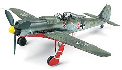 Военен самолет - Focke Wulf Fw190 D-9 JV44 - Сглобяем авиомодел — Tamiya 60778