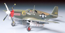 Военен самолет - P-51B Mustang - Сглобяем авиомодел — Tamiya 61042