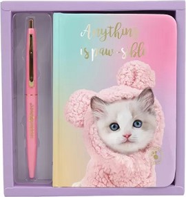 Тефтерче с химикалка Коте Рагдолът Мауси - Studio Pets - А6 — 6478