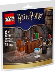 LEGO Хари Потър - Кабинетът на Дъмбълдор с Хари Потър - Детски конструктор — 30724