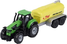 Метален трактор с ремарке Deutz-Fahr 9340 TTV - Majorette - От серията City — 8503002001