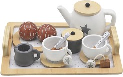 Дървен сервиз за чай - Ginger Home — W10B318B
