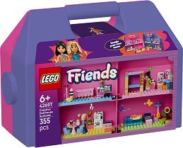 LEGO Friends - Творчески куфар с къща за кукли - Детски конструктор — 42697