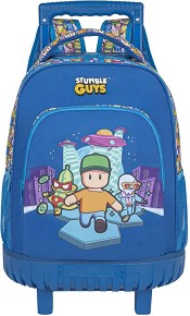 Ученическа раница с колелца - На тема Stumble guys — 68667