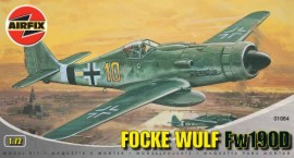 Военен самолет - Focke Wulf Fw190D - Сглобяем авиомодел — Airfix A01064