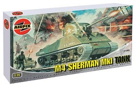 Танк - M4 Sherman MkI - Сглобяем модел — Airfix A01303