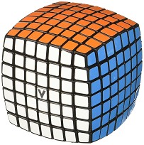 Кубче на рубик - V-CUBE - 7 в редица с изпъкнала форма — 0003-0074