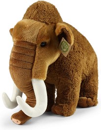Плюшена играчка мамут Rappa - С дължина 36 cm — 242890