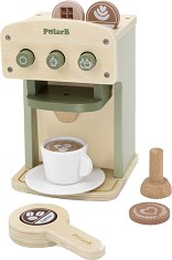 Дървена кафемашина - Viga Toys - От серията PolarB — 44216