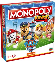 Монополи - Пес Патрул - Семейна бизнес игра на български език — Winning Moves
