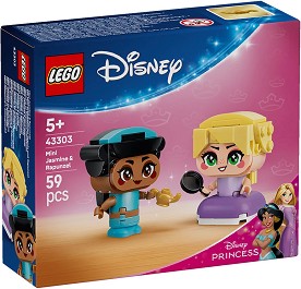 LEGO Принцесите на Дисни - Мини Ясмин и Рапунцел - Детски конструктор — 43303