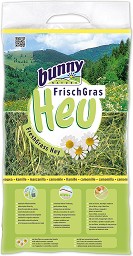 Сено за декоративни зайчета и гризачи bunny Nature - 500 г, със свежа трева и лайка