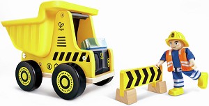 Детски дървен самосвал - HaPe — E3057