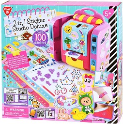 Студио за стикери Deluxe 2в1 PlayGo - Творчески комплект — 6049