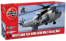 Военен хеликоптер - Westland Sea King AEW.Mk2 / ASaC.Mk7 - Сглобяем авиомодел — Airfix A04048