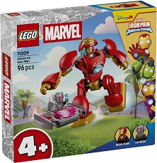 LEGO Marvel - Ултрон срещу Железния човек - Детски конструктор — 11209