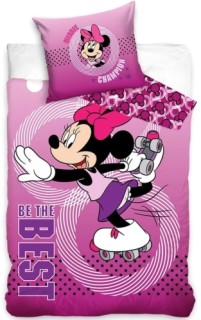     2  Sonne Minnie Mouse Roller Skating - 140 x 200 cm,       - 