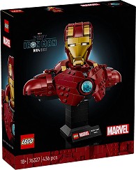 LEGO Marvel - Бюст на Железния човек MK4 - Конструктор — 76327