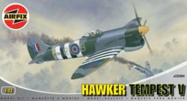 Изтребител - Hawker Tempest V - Сглобяем авиомодел — Airfix A02094