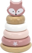 Дървена Ханойска кула Лисица - Viga Toys - От серията PolarB — 44206