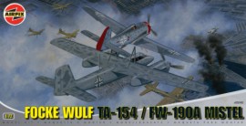 Военен самолет - Focke Wulf TA-154 / FW-190A Mistel - Сглобяем авиомодел — Airfix A05040