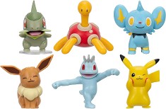 Мини фигурки Покемон - Jazwares - 6 броя, на тема Pokemon — JW002469-W08