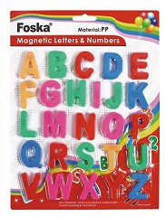 Магнитни букви Английската азбука - Foska