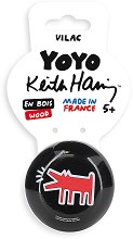 Дървено йо-йо - Vilac - По дизайн на Keith Haring — 9222