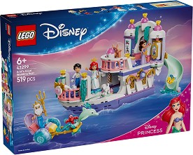 LEGO Принцесите на Дисни - Лодка за кралската сватба на Ариел - Детски конструктор — 43299