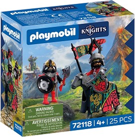 Playmobil Knights - Водач на драконовите рицари — 72118