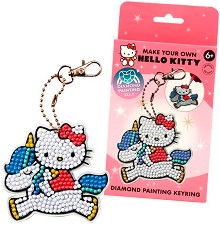 Направи си сам диамантен ключодържател - Micki - Творчески комплект на тема Hello Kitty — 70002000