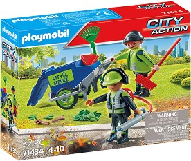 Playmobil City Action - Екип за почистване на улици — 71434