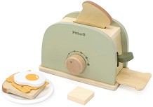 Детски дървен тостер - Viga Toys - С аксесоари от серията PolarB — 44215