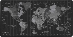    Natec Time Zone Map - 80 / 40 / 0.2 cm - 