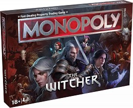 Монополи - The Witcher - Семейна бизнес игра — Winning Moves