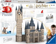 Замъкът Хогуортс - Астрономическа кула - 3D пъзел от 540 части