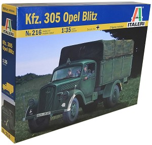 Военен камион - Kfz. 305 Opel Blitz - Сглобяем модел — Italeri 0216