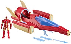 Фигурка на Железния човек с Blast Battle Jet - Hasbro - На тема Железният човек — F9329