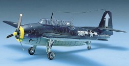 Военен самолет - U.S. Navy Torpedo Bomber TBF-1 Avenger - Сглобяем авиомодел — Academy 1651