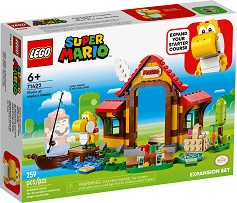 LEGO Super Mario - Пикник в дома на Супер Марио - Комплект за разширение на конструкторите Приключения с Марио