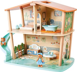 Дървена къща на тигри в джунглата - HaPe