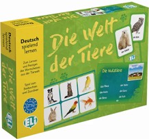 Die Welt der Tiere - Образователна игра с карти на немски език — ELi Publishing