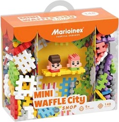 Вафлен конструктор Градски магазин - Mario Inex - На тема Mini Waffle City — 904 169