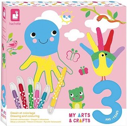 Нарисувай своите първи картинки - Janod - От серията My arts and crafts — J09149
